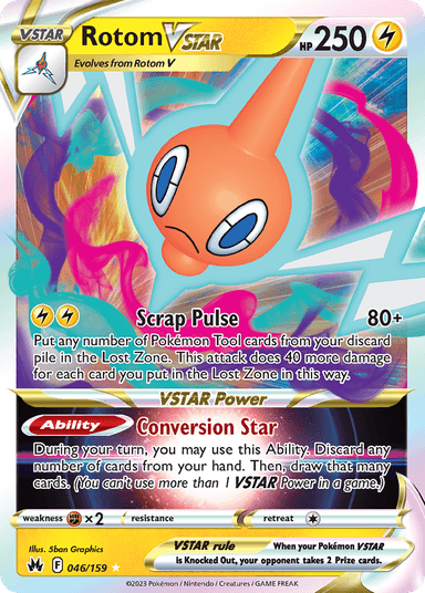 Rotom VSTAR, Crown Zenith 46