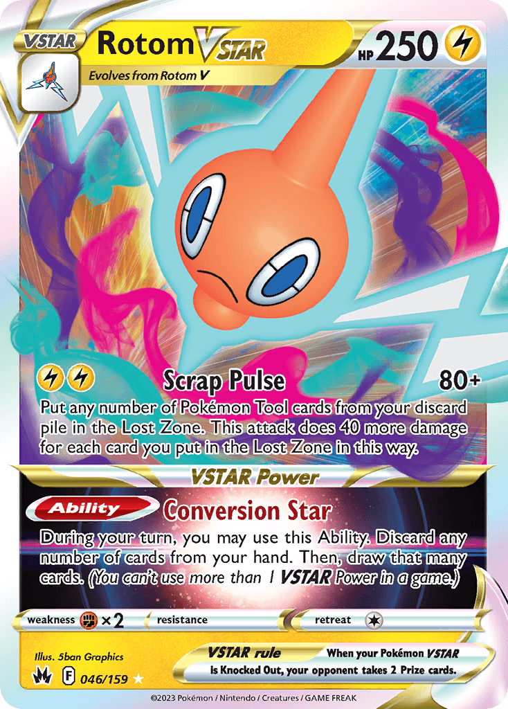 Rotom VSTAR, Crown Zenith 46