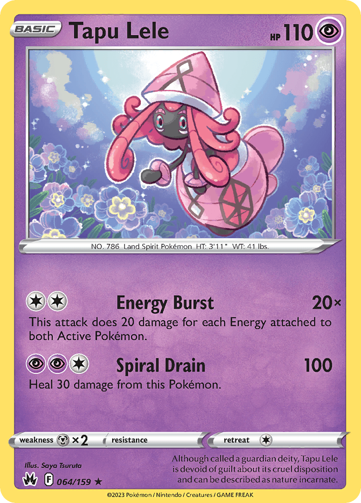 Tapu Lele, Crown Zenith 64