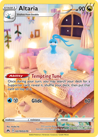 Altaria, Crown Zenith Galarian Gallery GG19