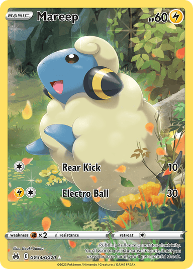Mareep, Crown Zenith Galarian Gallery GG34