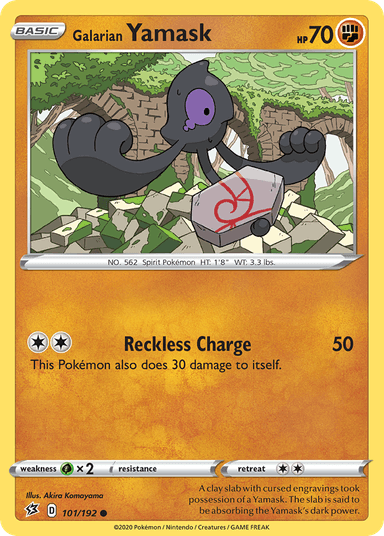 Galarian Yamask, Rebel Clash 101
