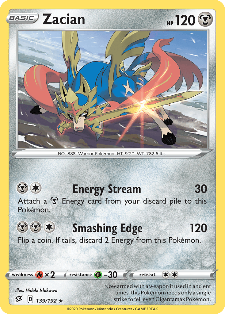 Zacian, Rebel Clash 139