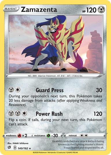 Zamazenta, Rebel Clash 140
