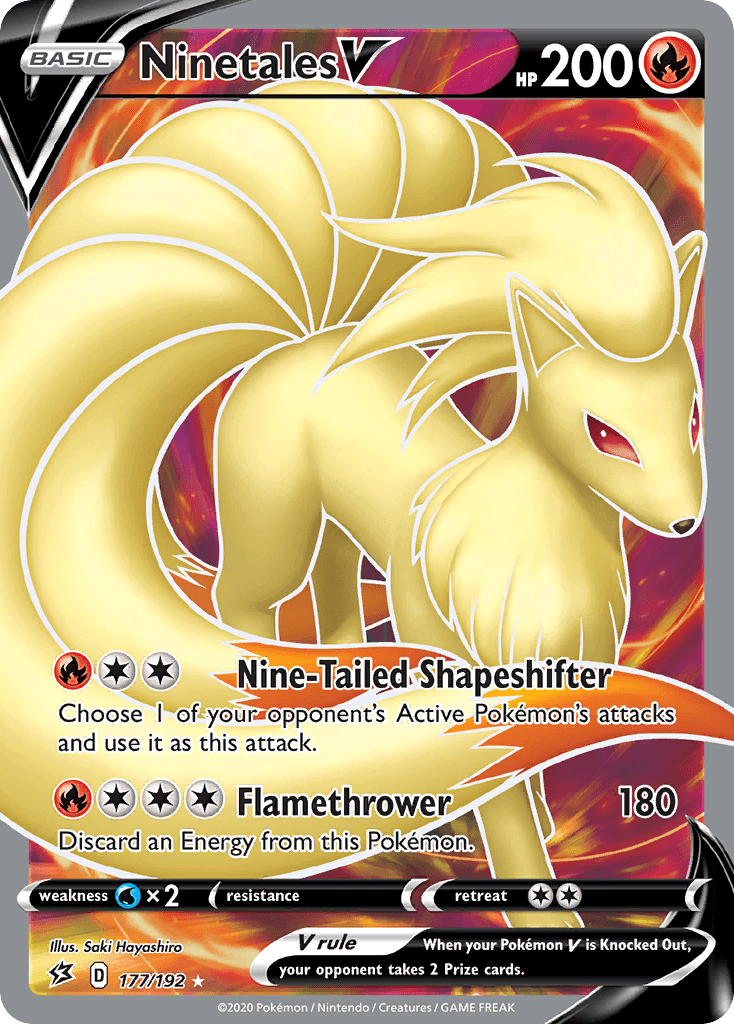 Ninetales V, Rebel Clash 177