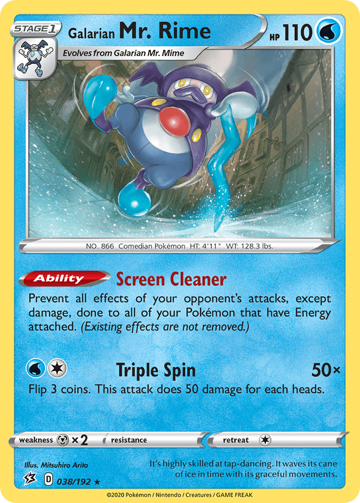 Galarian Mr. Rime, Rebel Clash 38