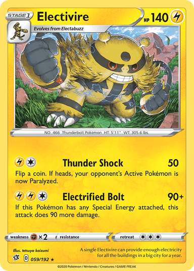 Electivire, Rebel Clash 59