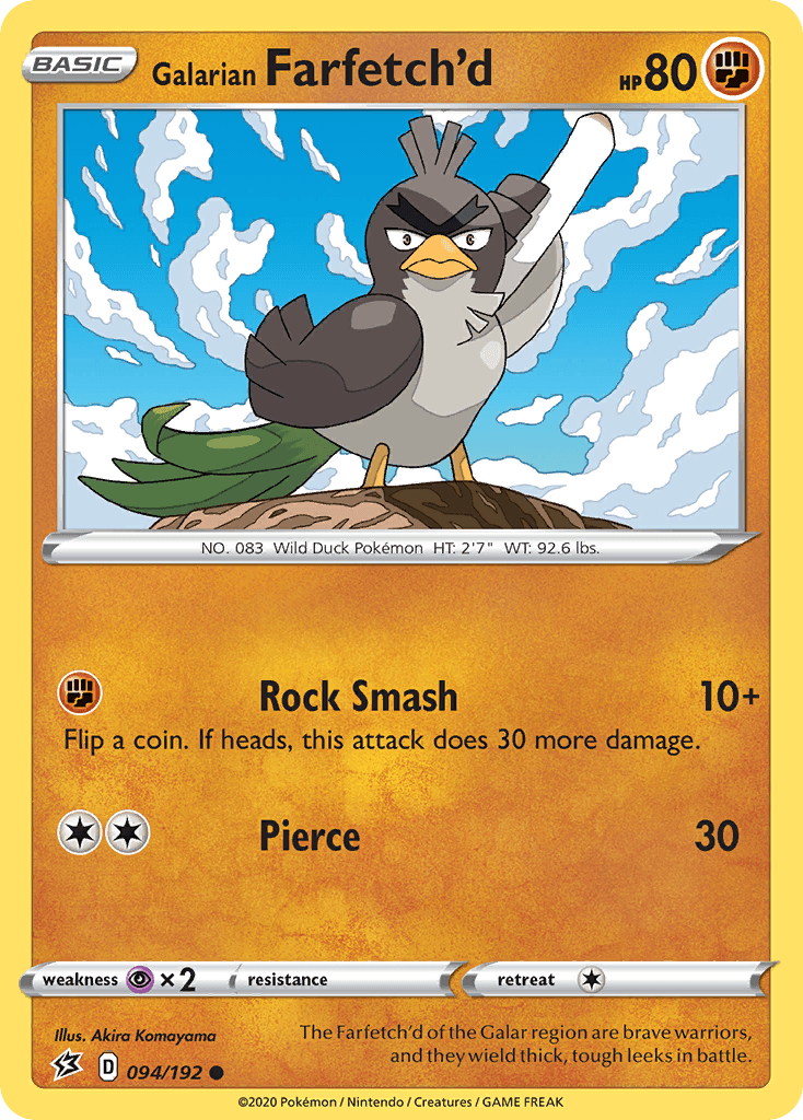 Galarian Farfetch'd, Rebel Clash 94