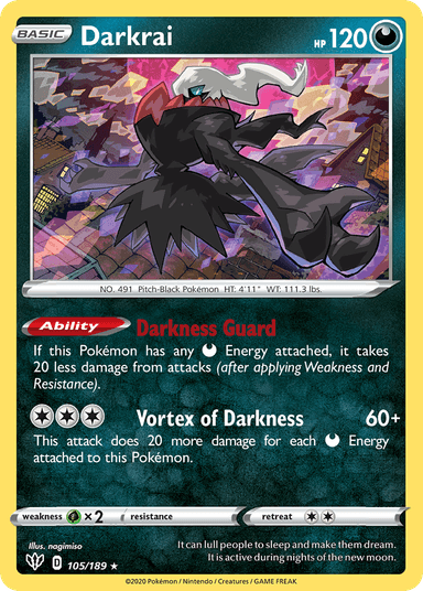 Darkrai, Darkness Ablaze 105