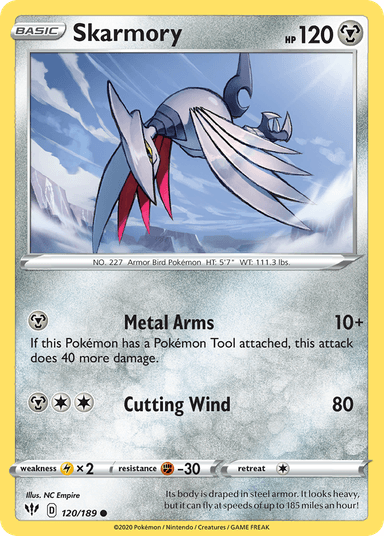 Skarmory, Darkness Ablaze 120