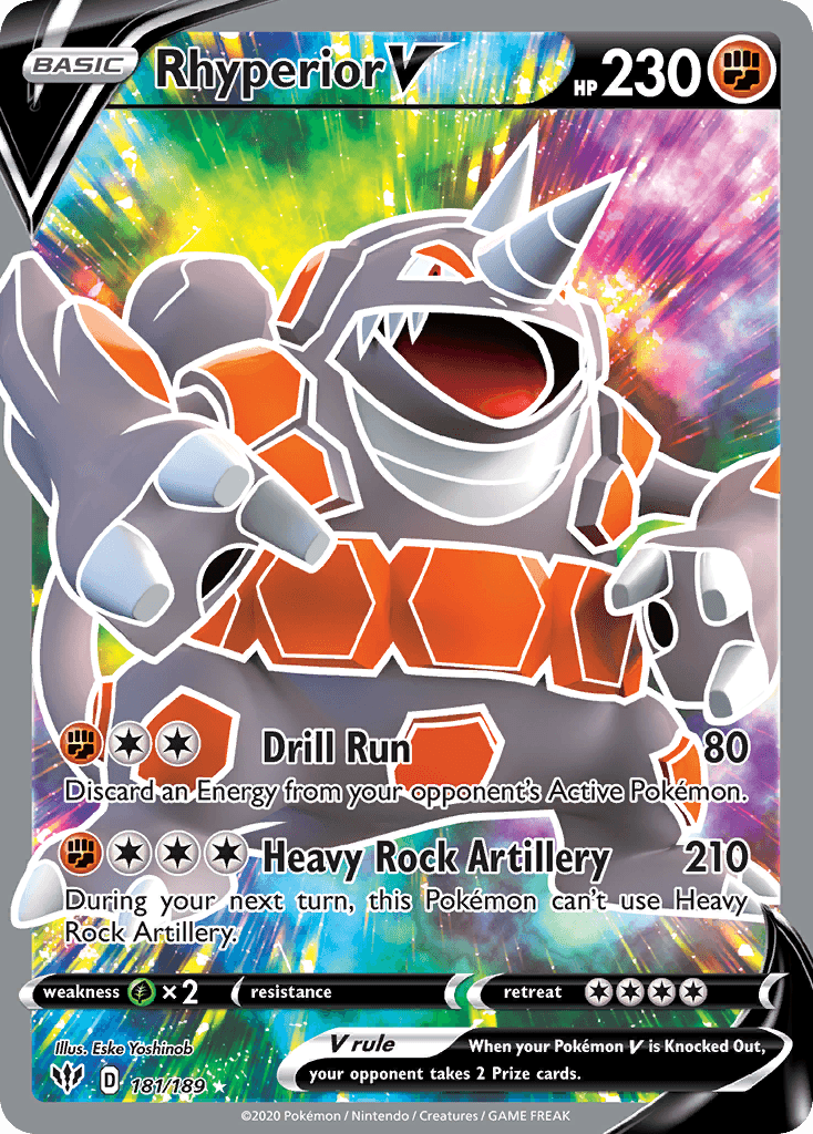 Rhyperior V, Darkness Ablaze 181
