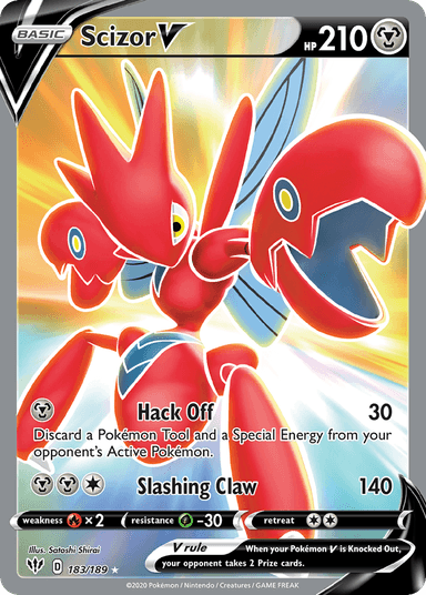 Scizor V, Darkness Ablaze 183