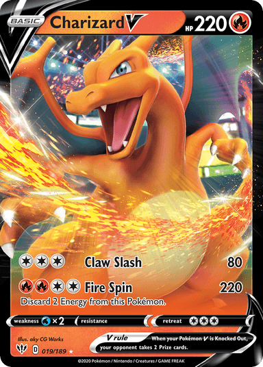 Charizard V, Darkness Ablaze 19