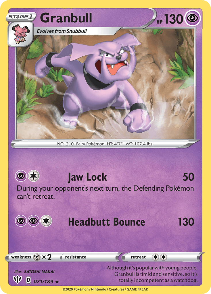 Granbull, Darkness Ablaze 71