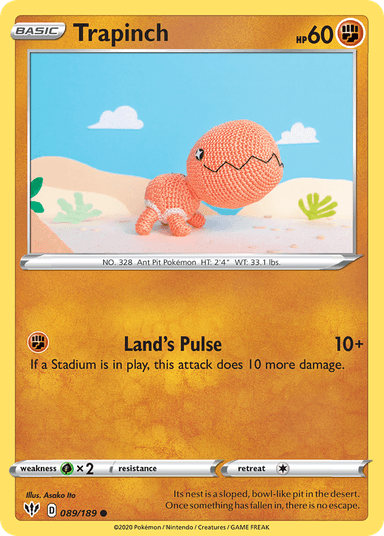 Trapinch, Darkness Ablaze 89