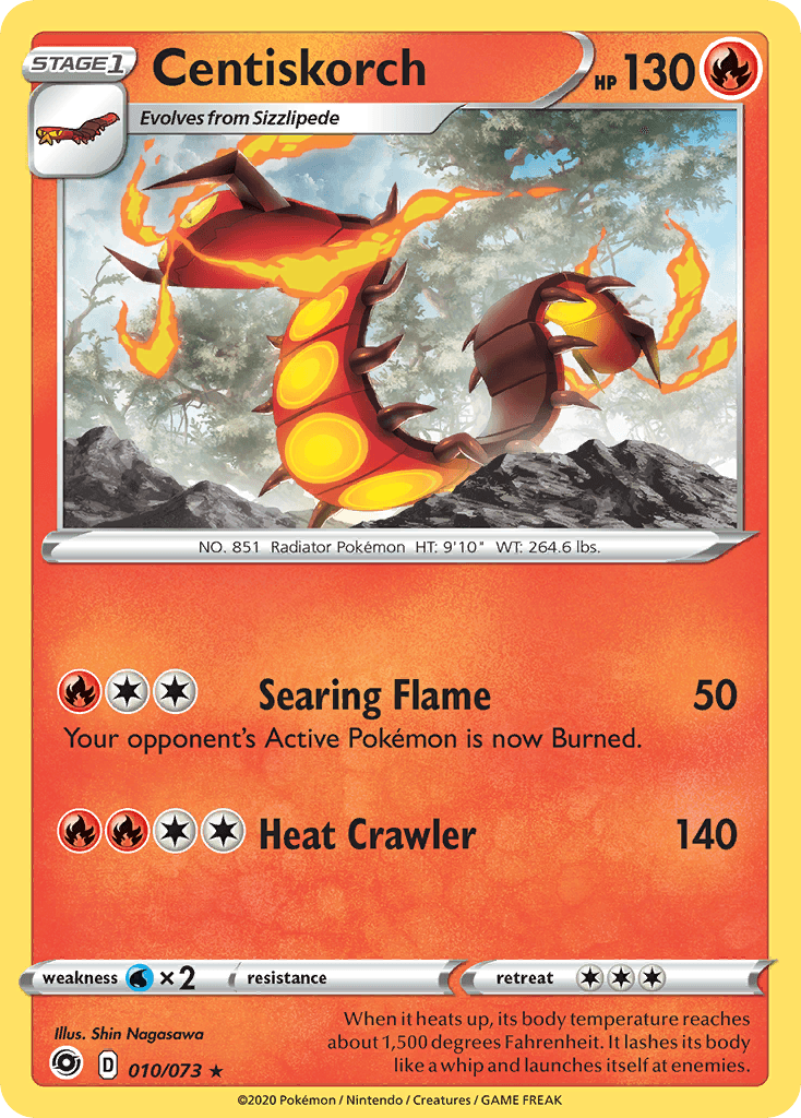 Centiskorch, Champion's Path 10