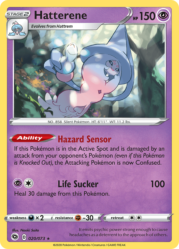 Hatterene, Champion's Path 20