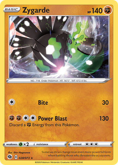 Zygarde, Champion's Path 28