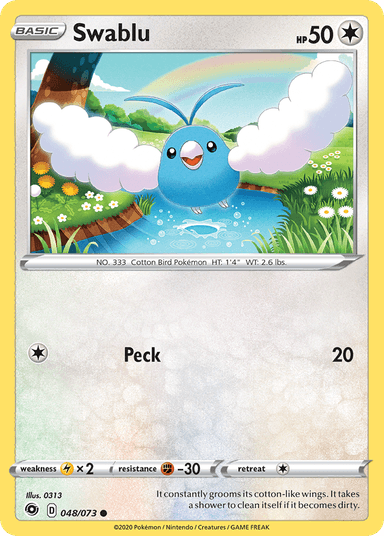 Swablu, Champion's Path 48