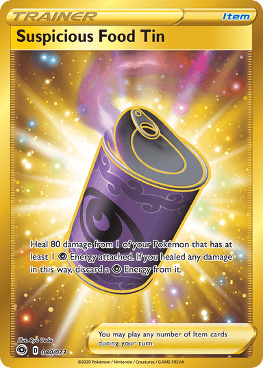 Suspicious Food Tin, Champion's Path 80