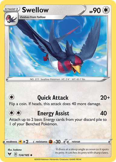 Swellow, Vivid Voltage 134