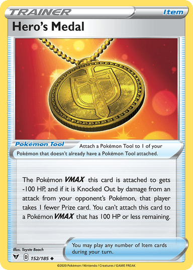 Hero's Medal, Vivid Voltage 152