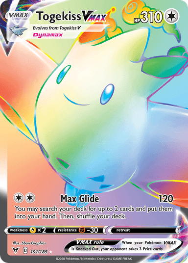 Togekiss VMAX, Vivid Voltage 191