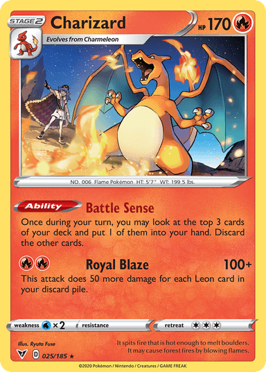 Charizard, Vivid Voltage 25