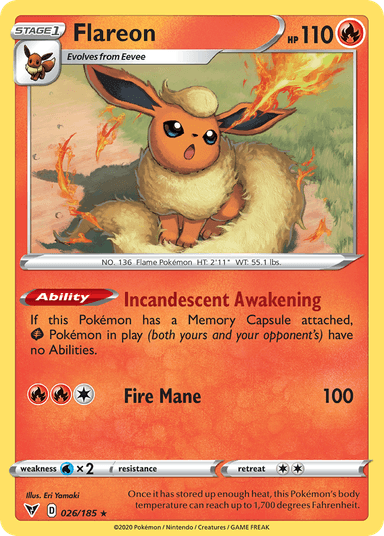 Flareon, Vivid Voltage 26
