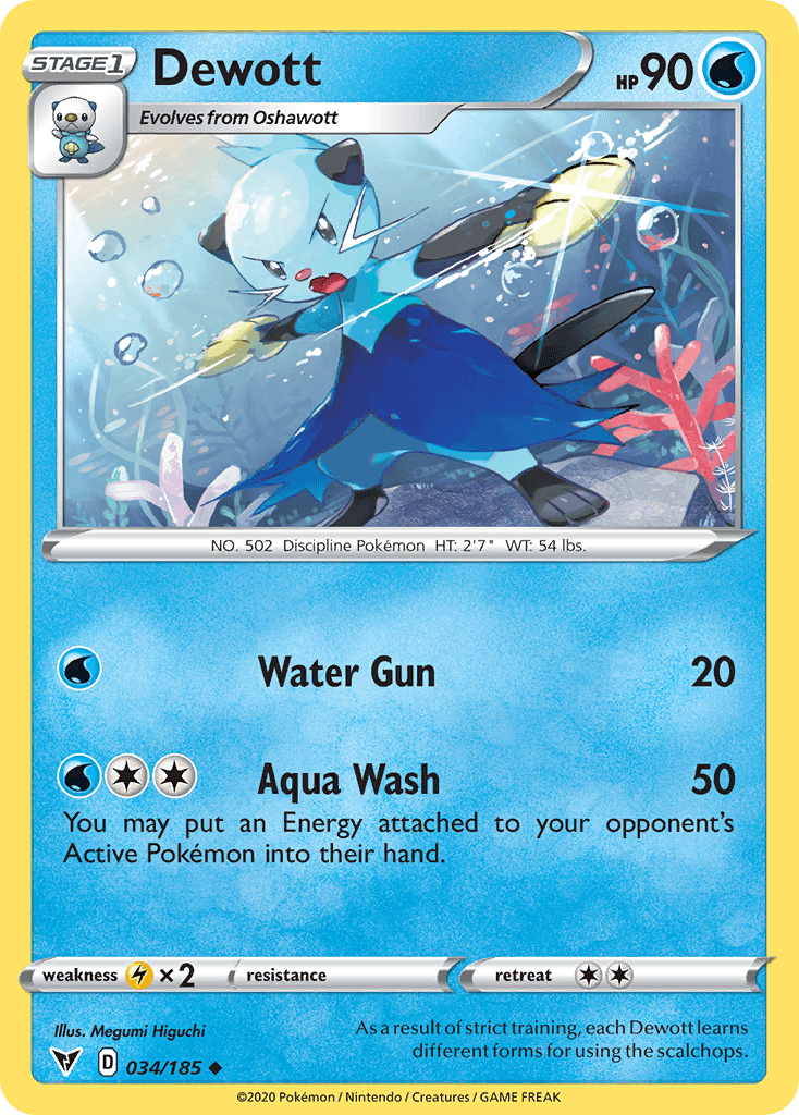 Dewott, Vivid Voltage 34