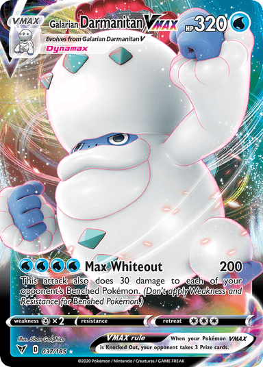 Galarian Darmanitan VMAX, Vivid Voltage 37