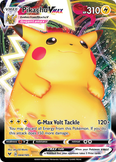 Pikachu VMAX, Vivid Voltage 44