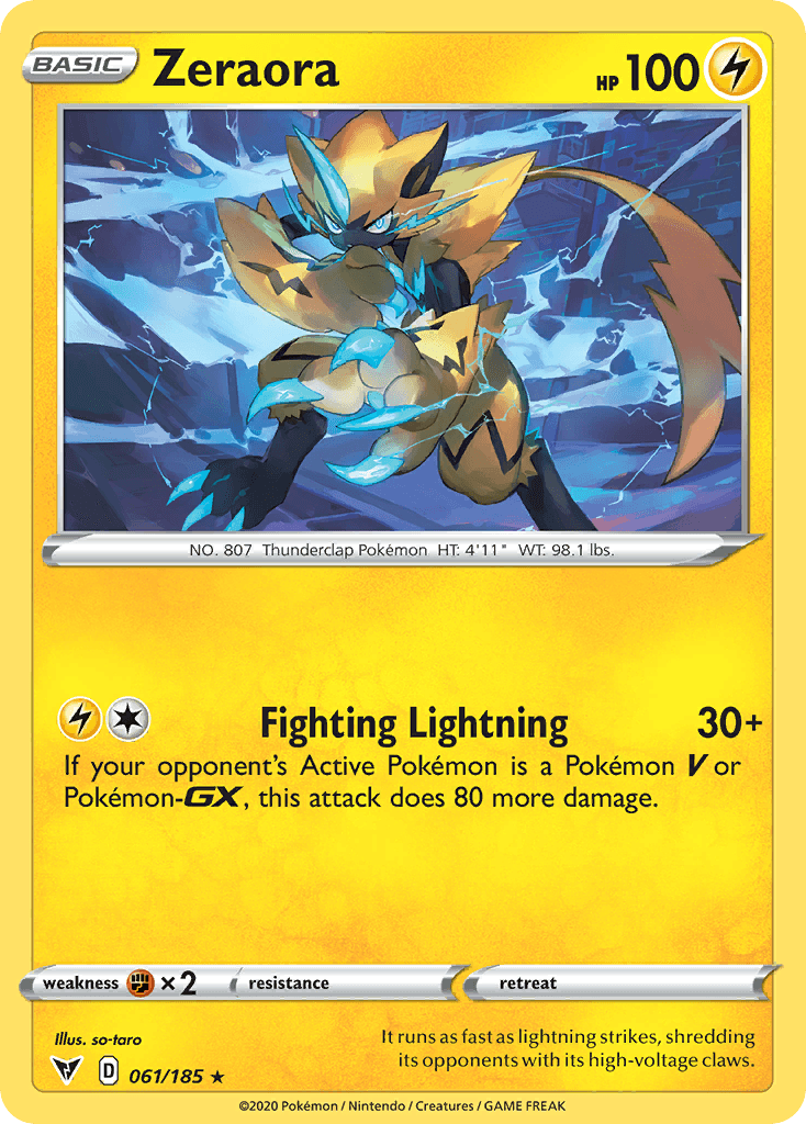 Zeraora, Vivid Voltage 61