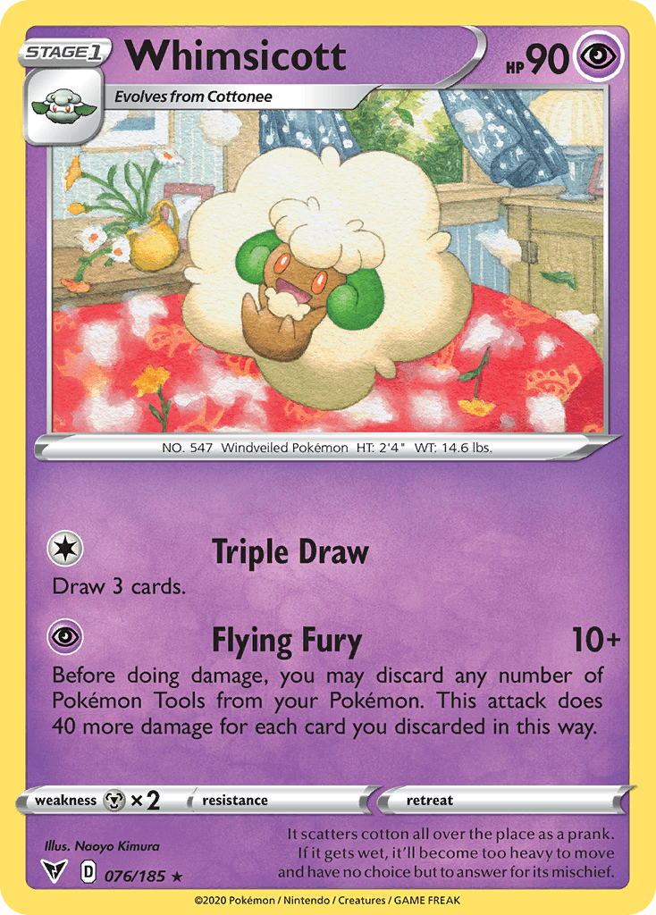 Whimsicott, Vivid Voltage 76