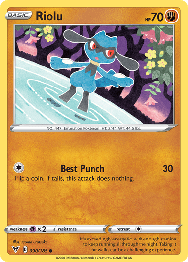 Riolu, Vivid Voltage 90