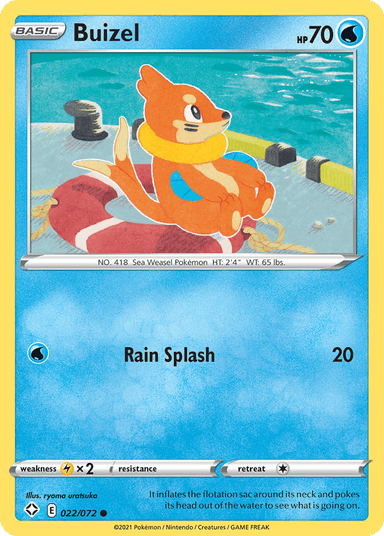 Buizel, Shining Fates 22