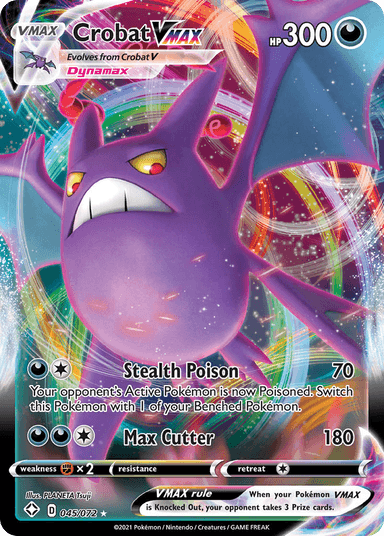 Crobat VMAX, Shining Fates 45