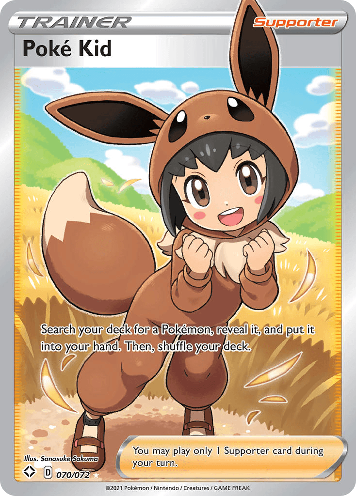 Poké Kid, Shining Fates 70
