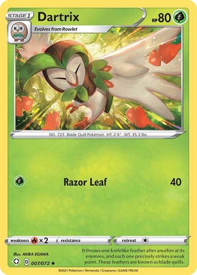 Dartrix, Shining Fates 7