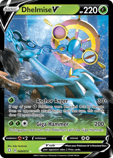 Dhelmise V, Shining Fates 9