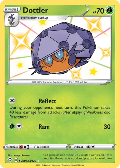 Dottler, Shining Fates Shiny Vault SV008
