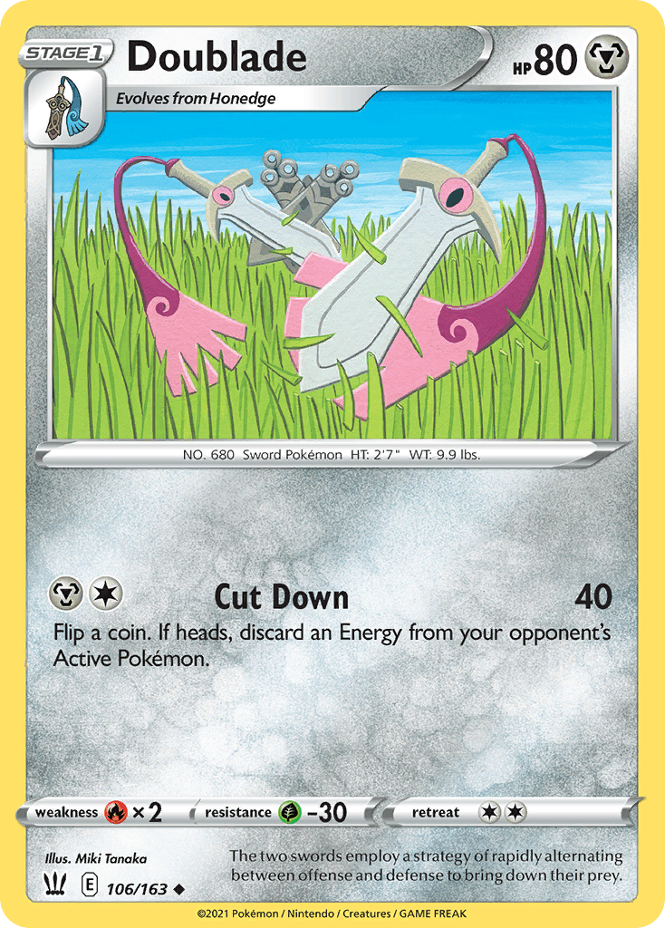 Doublade, Battle Styles 106