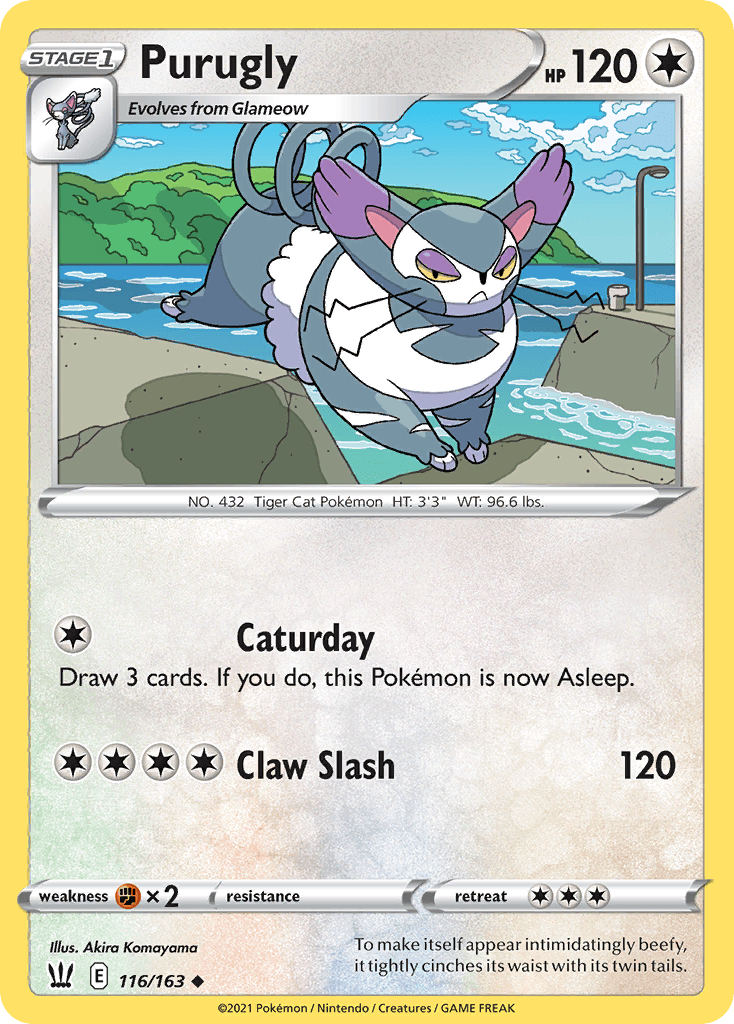 Purugly, Battle Styles 116