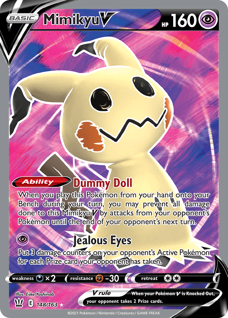 Mimikyu V, Battle Styles 148