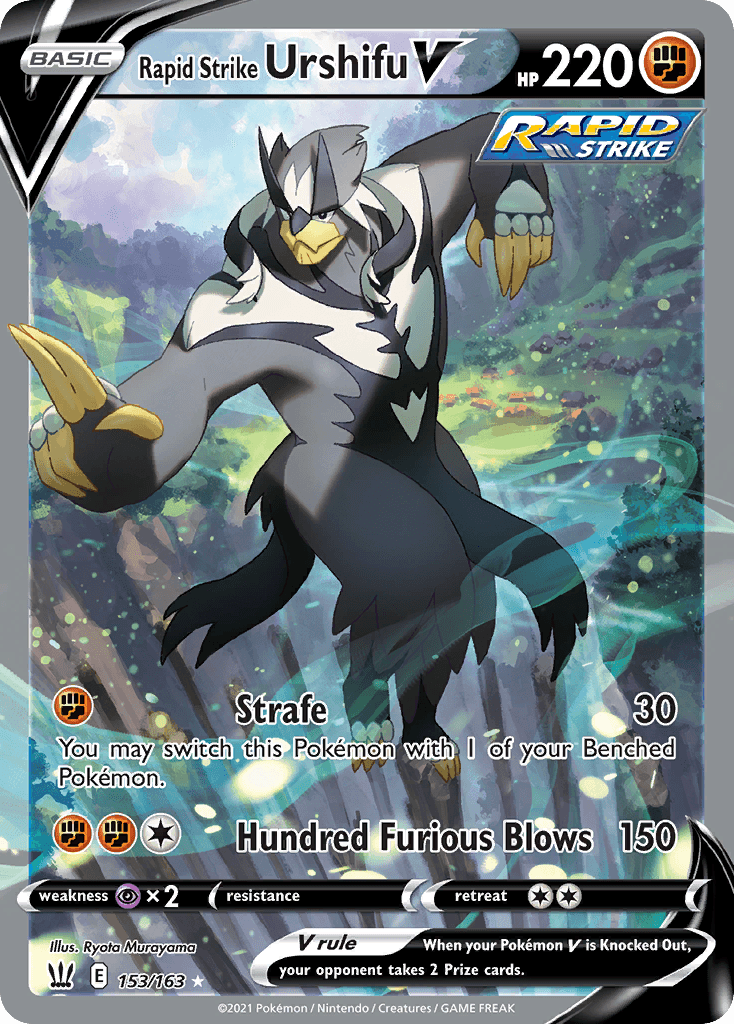 Rapid Strike Urshifu V, Battle Styles 153