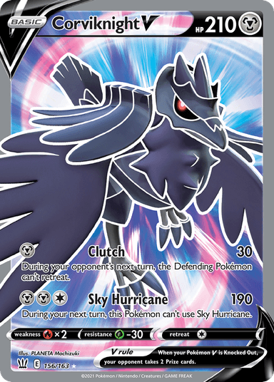 Corviknight V, Battle Styles 156