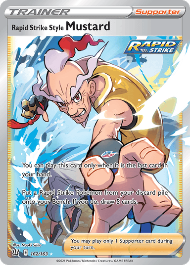 Rapid Strike Style Mustard, Battle Styles 162
