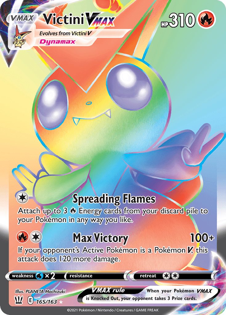 Victini VMAX, Battle Styles 165