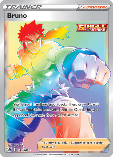 Bruno, Battle Styles 172