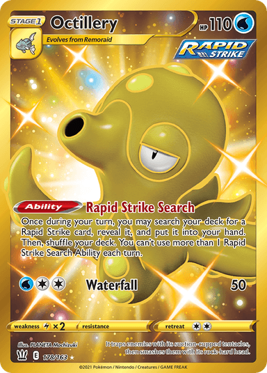 Octillery, Battle Styles 178